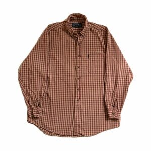 Vintage 90s Abercrombie & Fitch Men's Plaid Button Up Shirt — Size Large